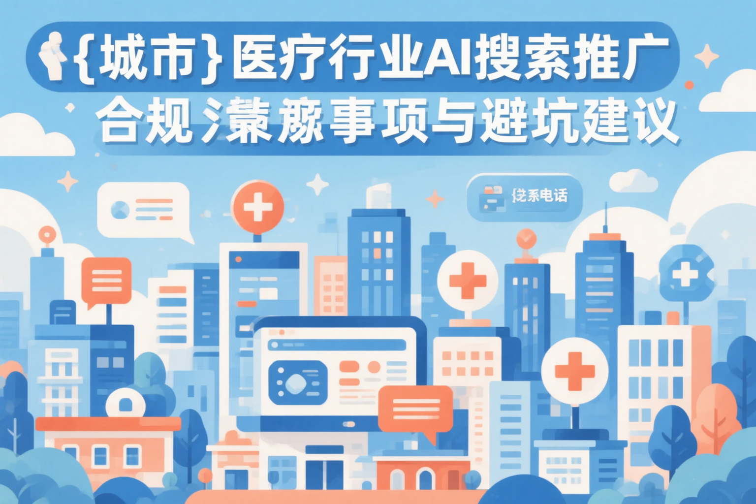 雅安医疗行业AI搜索推广合规注意事项与避坑建议