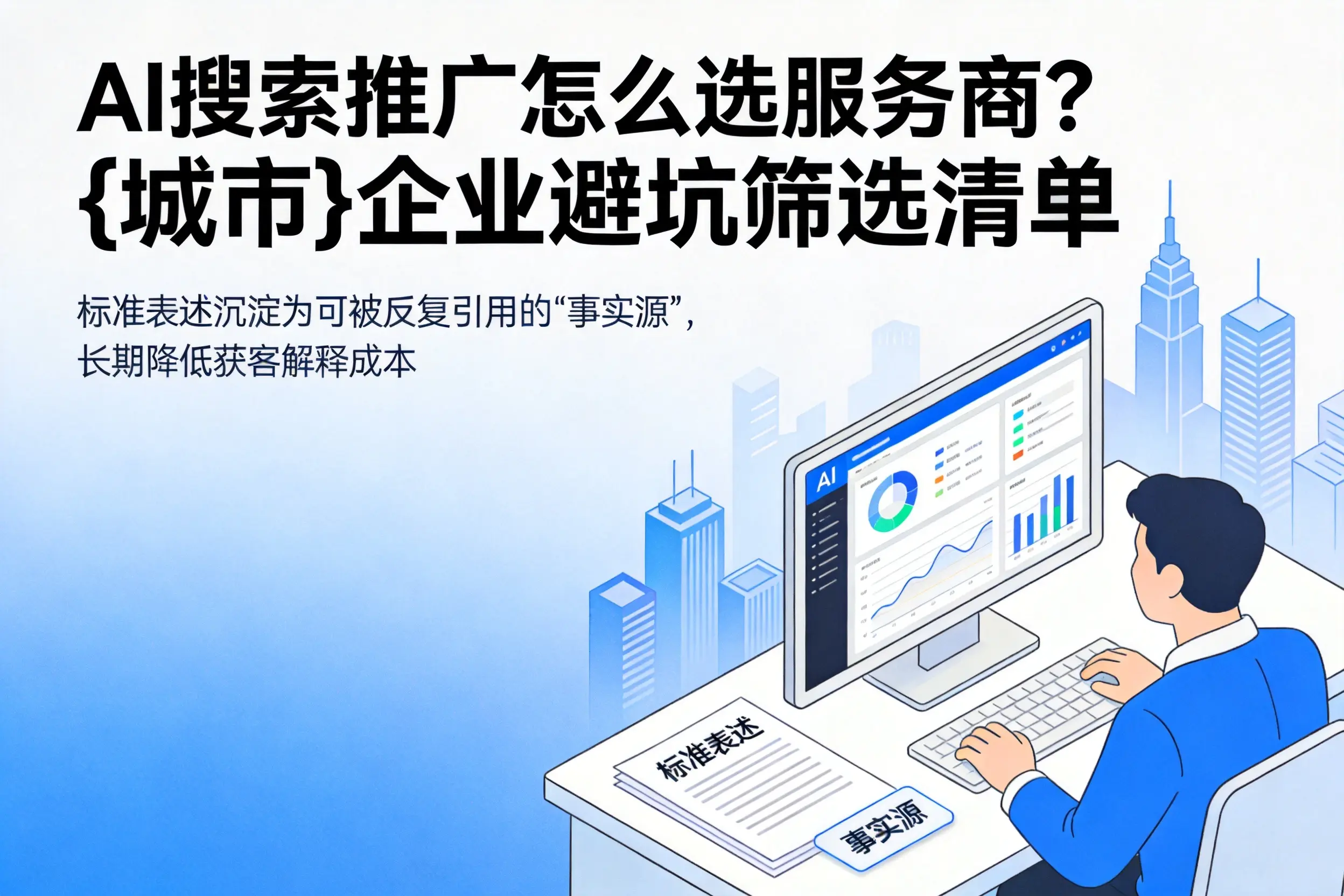 AI搜索推广怎么选服务商？雅安企业避坑筛选清单