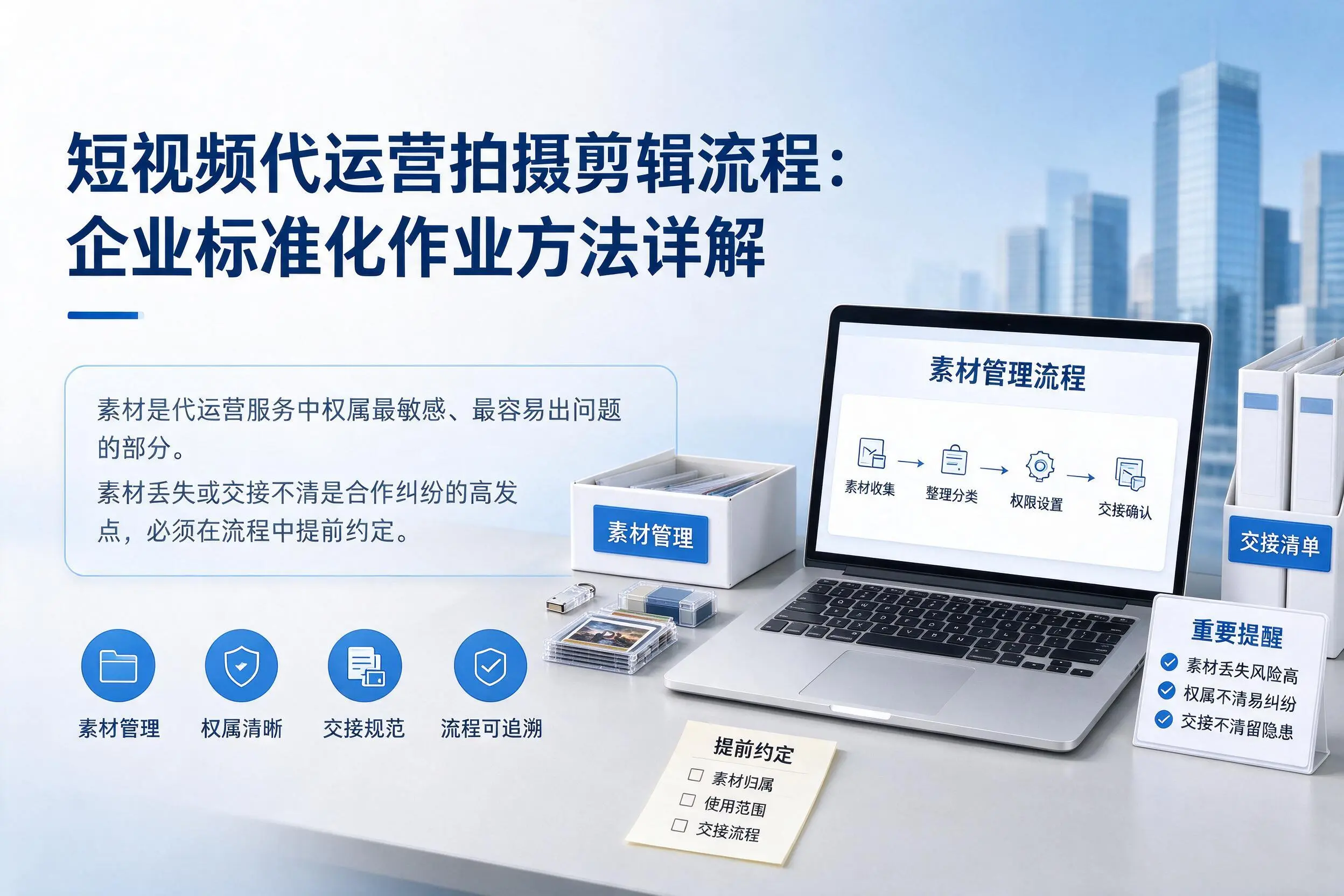短视频代运营拍摄剪辑流程：雅安企业标准化作业方法详解