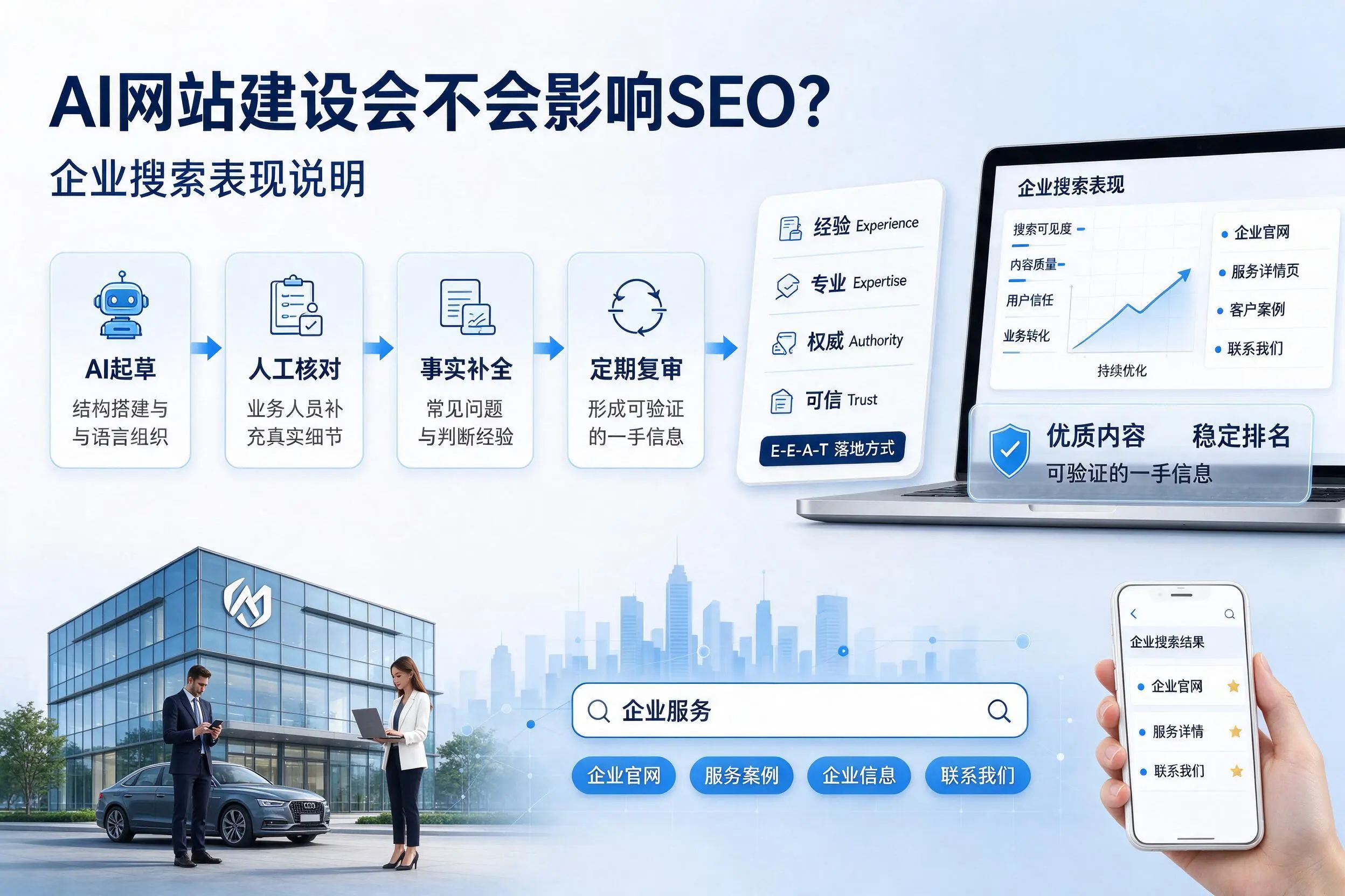 AI网站建设会不会影响SEO？雅安企业搜索表现说明
